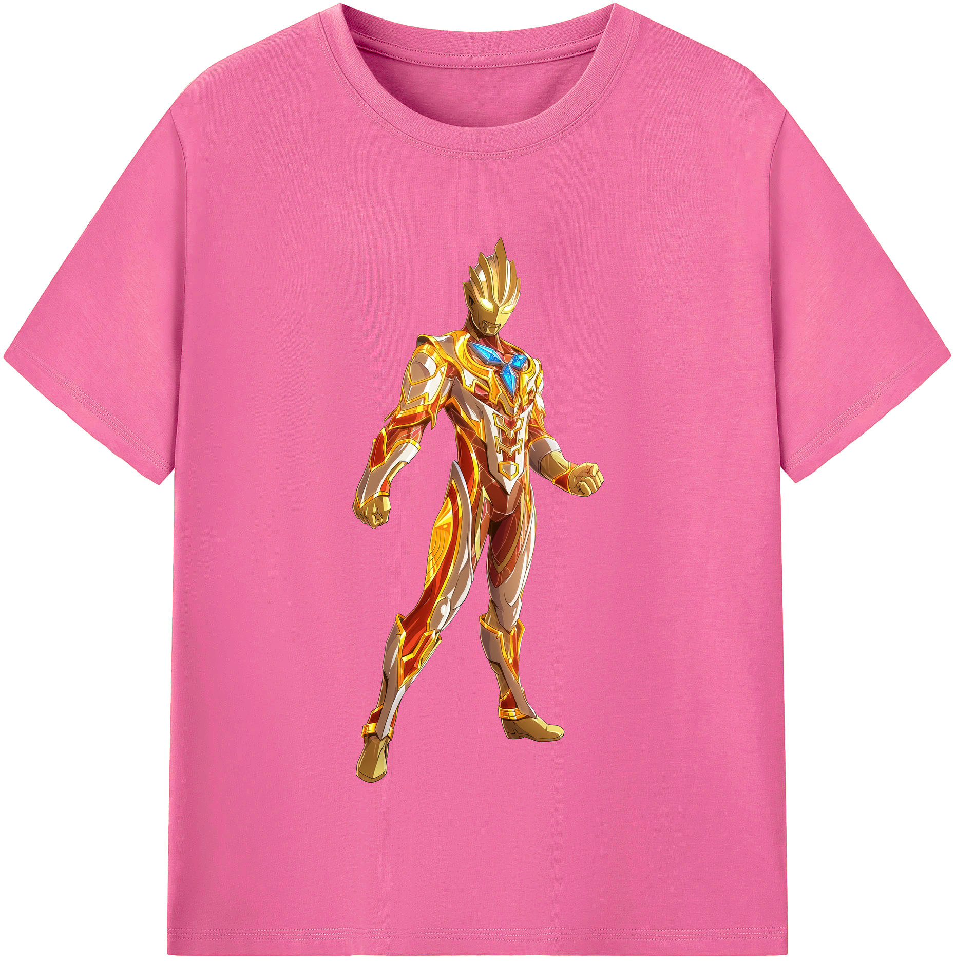 （画像用） ウルトラマン Ultraman レディースカジュアルプリントTシャツ（綿100％）